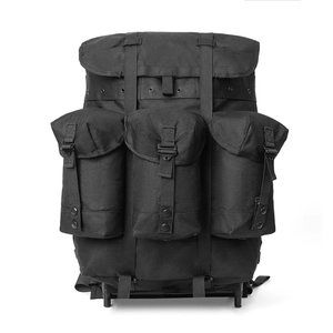 NEW Akmax Military ALICE PACK with Frame Medium Army Rucksack Black